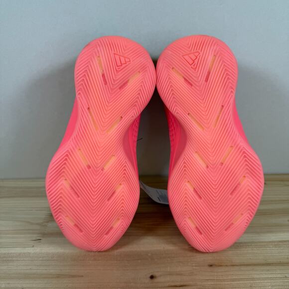 Adidas Anthony Edwards 1 AE Low Mural Acid red sneakers Womens 6 Mens 5 JI4069 - Picture 5 of 9